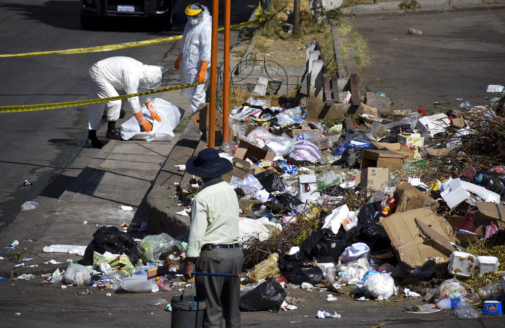 APTOPIX Virus Outbreak Bolivia